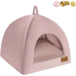 RECOBED Hundebox Welurove lila rosa S 40x40cm