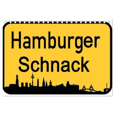 Hamburger Schnack (Tischkalender 2027 DIN A5 quer), CALVENDO Monatskalender