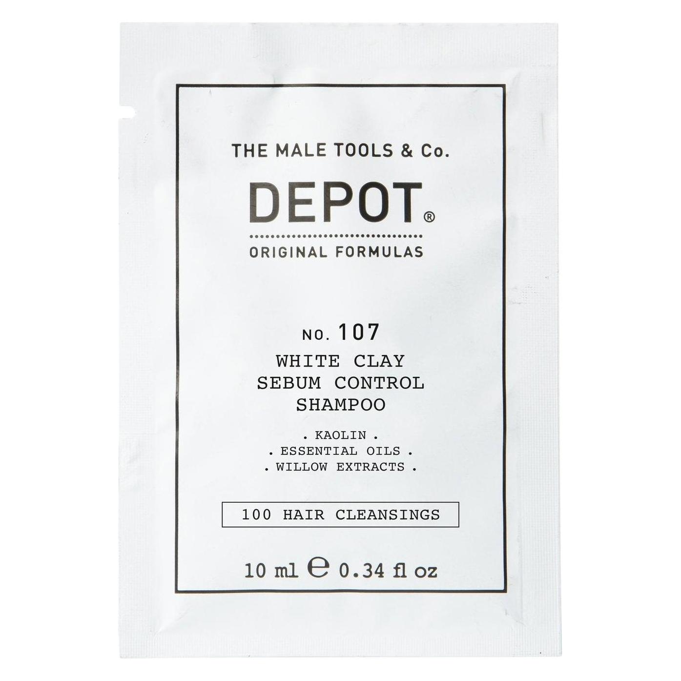 Raywell Nr. 107 Whiteclay Sebumcontrol 10ml Shampoo für fettiges Haar (Flüssiges Shampoo) (34750223)