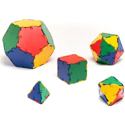 Polydron Basis Anfängerset - 50 Teile