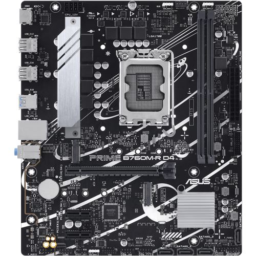 Asus Prime B760M-R D4 Intel B760 So.1700 DDR4 mATX Retail
