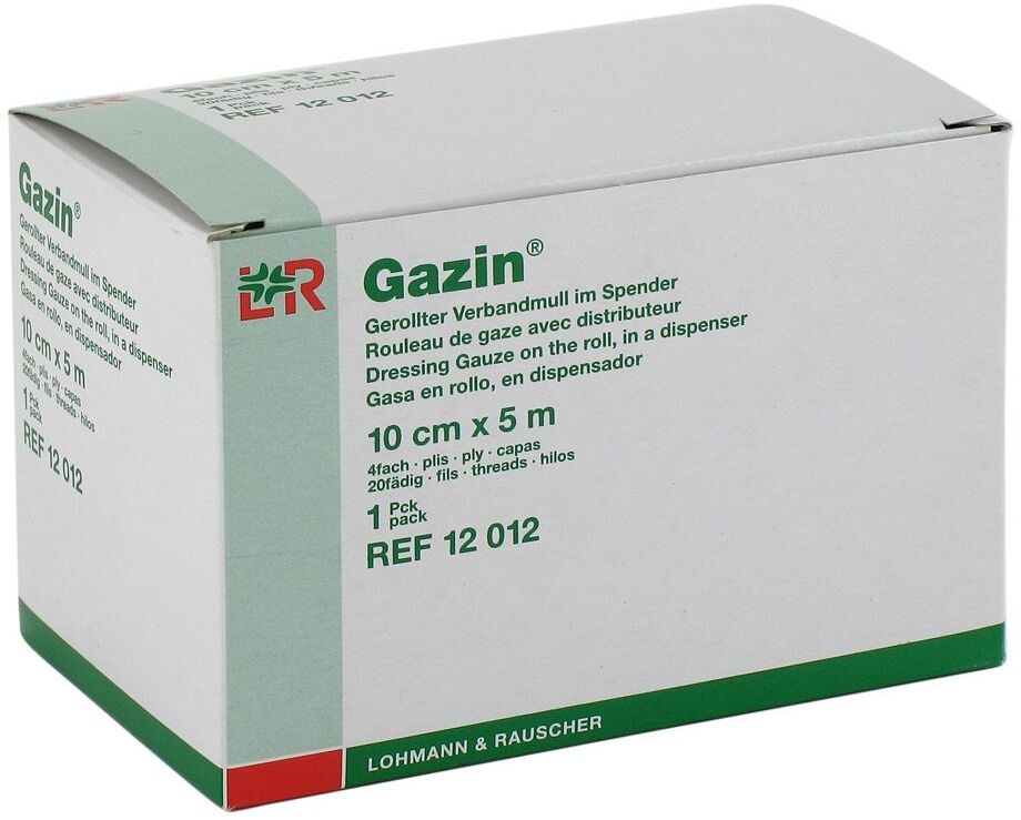 Gazin Verbandmull 10 Cmx5 M 4fach Gerollt