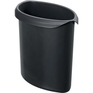 Han Abfalleinsatz schwarz, 1815-F-13, 2 Liter