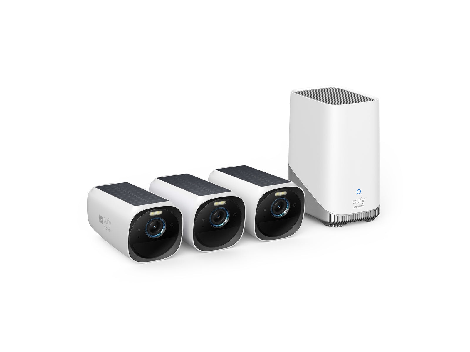 Eufy Security eufyCam 3 Überwachungskamera 4K 3+1 Solar Outdoor lokaler Speicher T88723W1