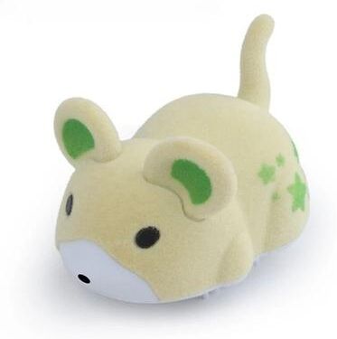 Uplift Picks Rechargeable Moving Mouse Cat Toy With Interactive Plush Chase Play khaki