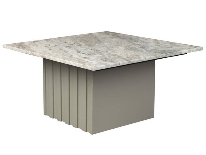 Couchtisch Melessa – aus Marmor in Beige - Beige - Luxusbetten24
