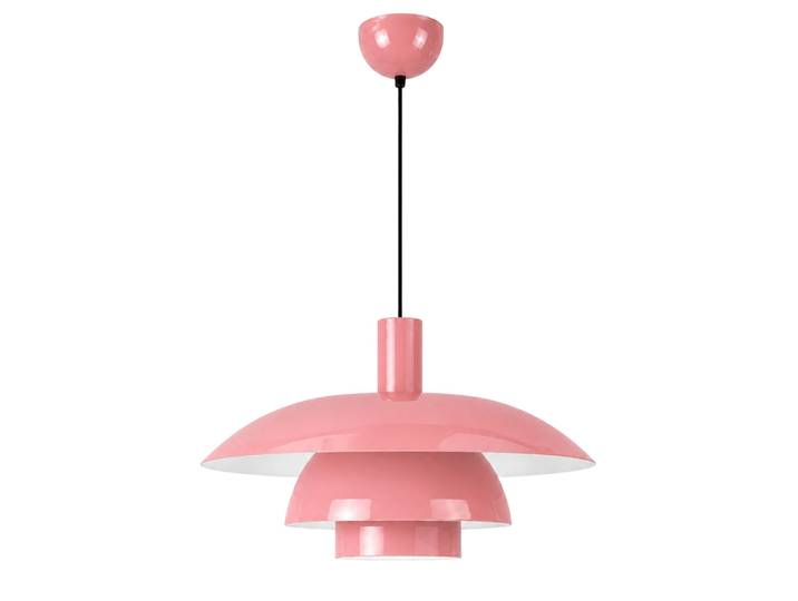 Lampe suspendue en métal Layer - 45 x 45 cm - Rose