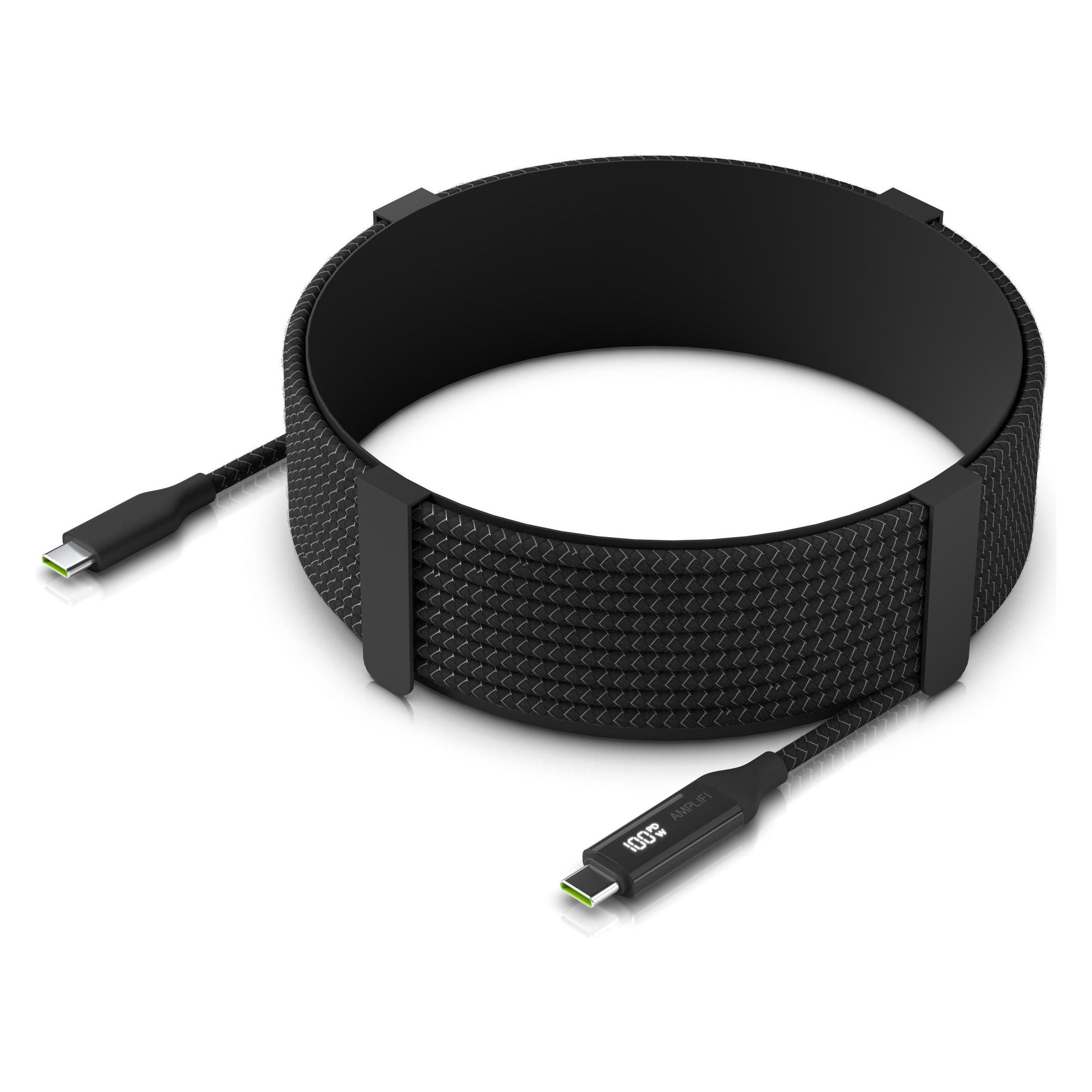 Ubiquiti USB-C Kabel mit Ladeanzeige, 7 Meter, nur Stromübertragung (7 m, 100 W) (AFI-CABLE-USB-7M)