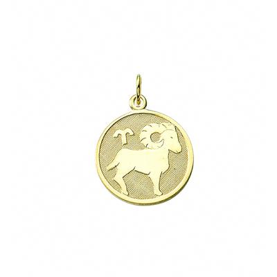 Sternzeichenanhänger ADELIA´S "Sternzeichen Anhänger Widder 333 Gold ( 8K )", gold, Schmuckanhänger, Damen, Widder, Gold, Goldanhänger Widder