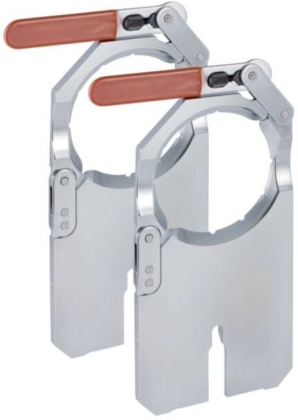 Geberit Aufspannplatten-Set 359819001 verchromt, DN 125, Ø 125mm, für Schweißmaschine
