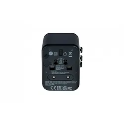 Verbatim 49544 Netzstecker-Adapter Universal Schwarz