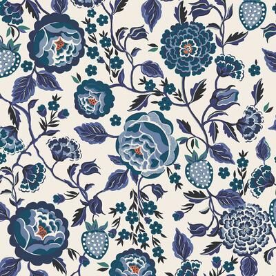 Cath Kidston Strawberry Garden Blue