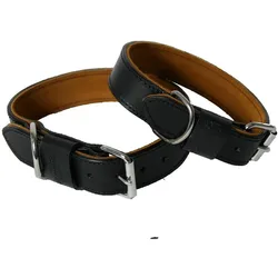 Martin Sellier Doppelte Halskette (35, Hund, Spazieren), Halsband + Leine