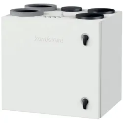 KomfoVent Lüftungsgerät Domekt-R-400-V ? 380 m3/h ? 85% Rotations-WRG ? F7/M5 Fi...