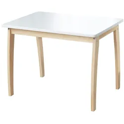 roba Baumann Kindertisch 50728WE Lack Weiß