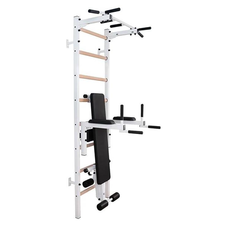 BenchK Sprossenwand 223 mit Klimmzugstange, Dip-Bügel & Trainingsbank (54200732)