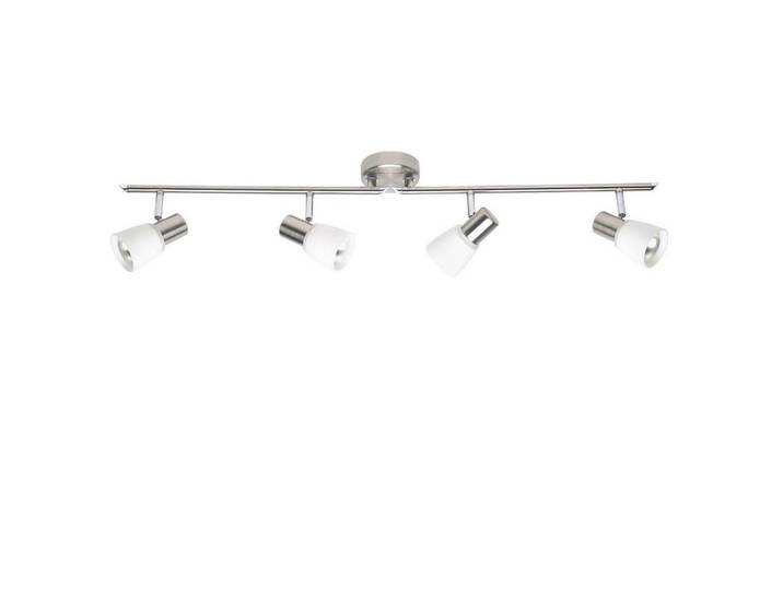 Brilliant Spotrohr Luca 35832/77, Weiß, Metall, E14, 81x15x16.5 cm, Lampen & Leuchten, Innenbeleuchtung, Spots & Strahler, Deckenspots