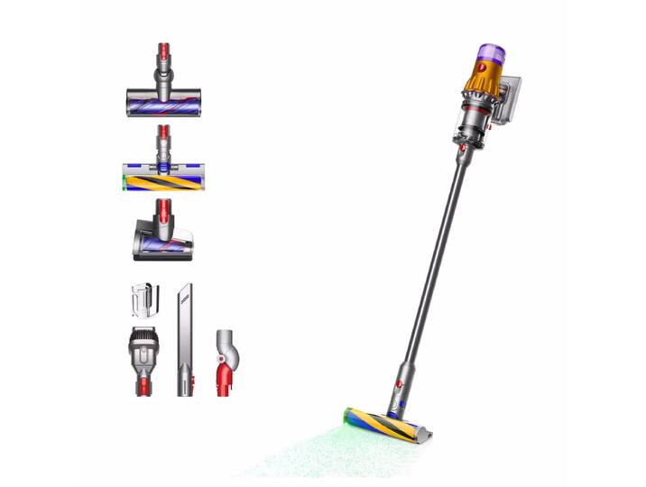 Dyson V12 Slim Absolute Akku-Besenstaubsauger – Akku Staubsauger/Besenstaubsauger – nickel
