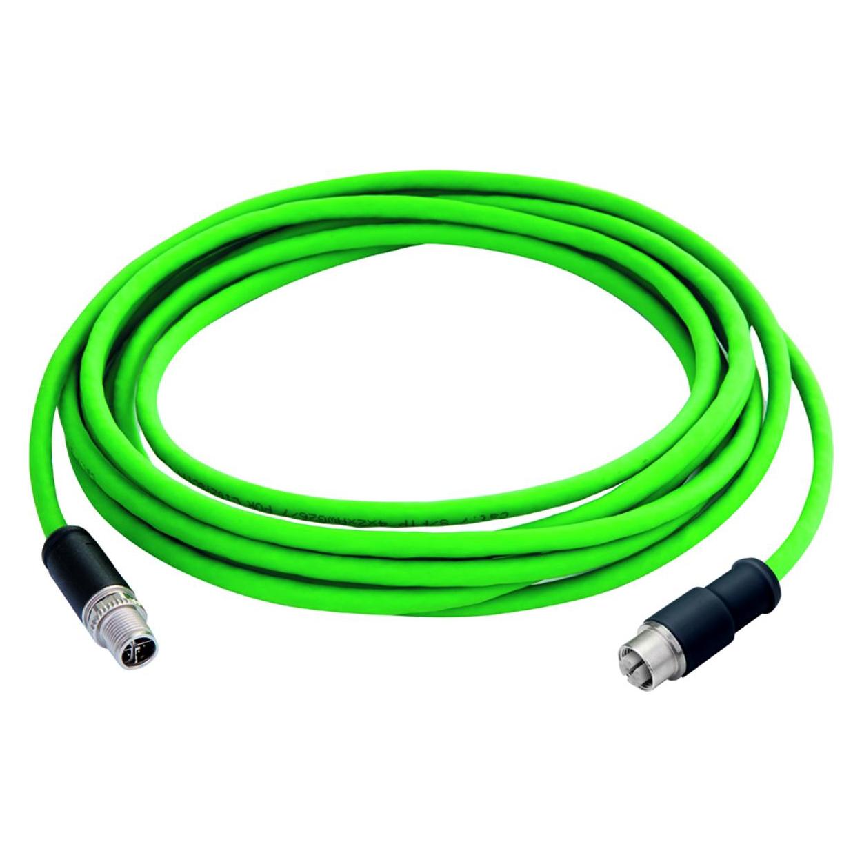 Telegärtner L82001A0000 - 2 m - Männlich/Männlich - Grün (S/FTP, CAT6a, 2 m) (L82001A0000)