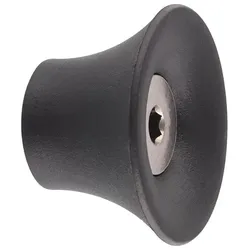 WAGNER® design yourself Garderobenhaken TULIP GH 0301 schwarz