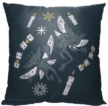Wb Harry Potter Feastive Freaky Fairies Printed Throw Pillow by The Northwest in O
