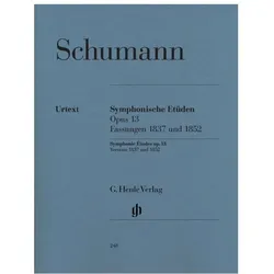 Symphonische Etüden op. 13, Fachbücher von Robert Schumann, Ernst Herttrich