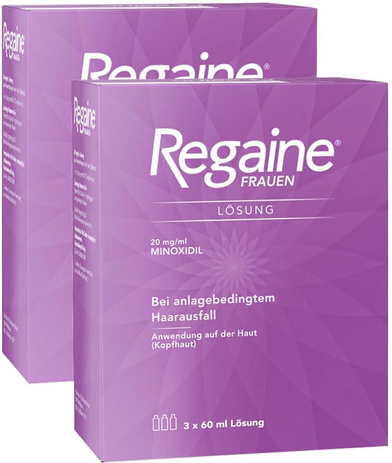 Regaine Frauen Lösung mit Minoxidil bei erblichem Haarausfall