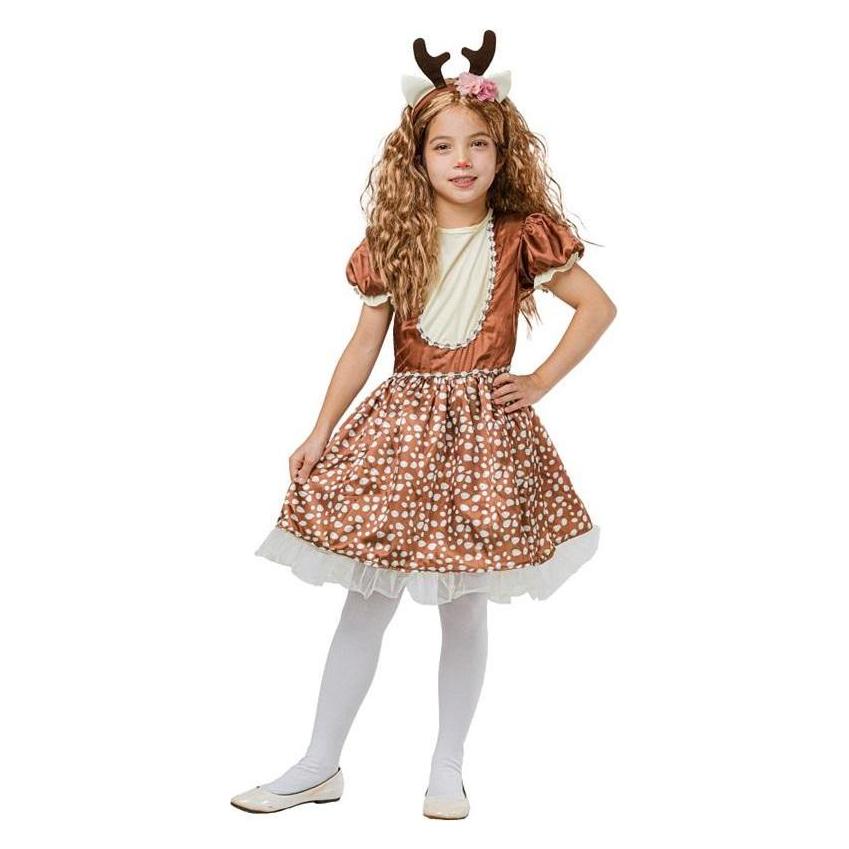 GoDan Hirschkostüm für Kinder, Grösse 110/120 cm (110) (54604530)