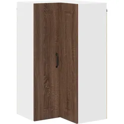 vidaXL Küchenwandschrank mit Regal Braun Eichen-Optik 57 x 57 x 100 cm