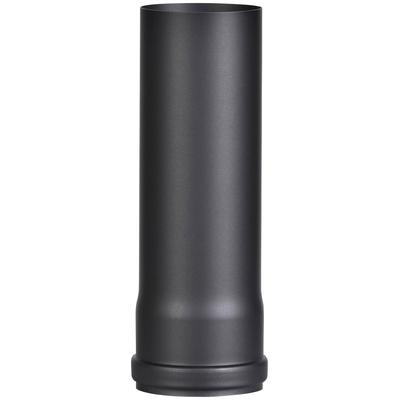 Ofenrohr FIREFIX, schwarz, B:11cm H:25cm L:11cm, Stahlblech, Rohre, 250 mm lang