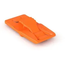 Wago 832-523 Mittenverriegelung,für Federleisten,für ungerade Polzahlen,orange 832523  - 10 Stück