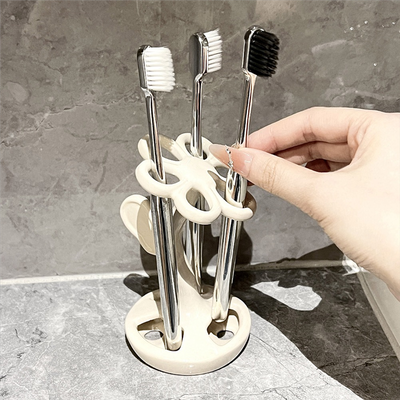 USA Free Shipping Shop Flower Bloom Ceramic Organizer Stand For Toothbrushes, Makeup Brushes & Jewelry Storage Flower Bloom Ceramic Organizer Stand For Toothbrushes, Makeup Brushes & Jewelry Storage