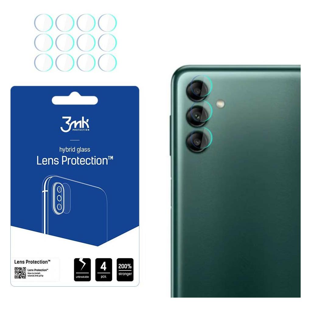 3MK Lens Protect Sam A04s A047 Ochrona na obiektyw aparatu 4szt (4 Stk., Samsung Galaxy A04S) (5903108491365)