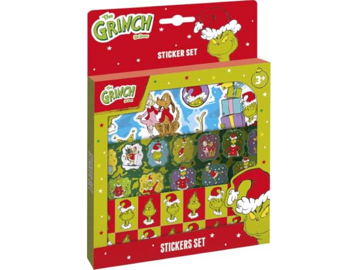 Totum De Grinch Stickerset