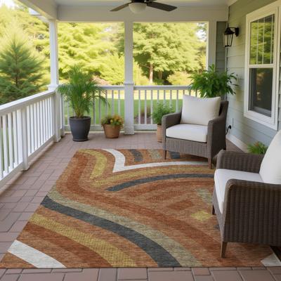 Addison Rugs Machine Washable Indoor/ Outdoor Modern Jalen Chantille Rug