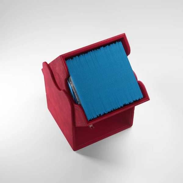 Gamegenic Squire 100+ XL - Red - Card Game Accessory for Trading Card Organizers, Holds 100+ Cards, Red Finish, Gamegenic Brand