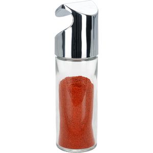 Tescoma Gewürzgläser Monti aus Glas, mit Metalldeckel, Aufhänge-Gewürzdosen, Ø 4 x 14 cm, 150 ml, 3 Stück