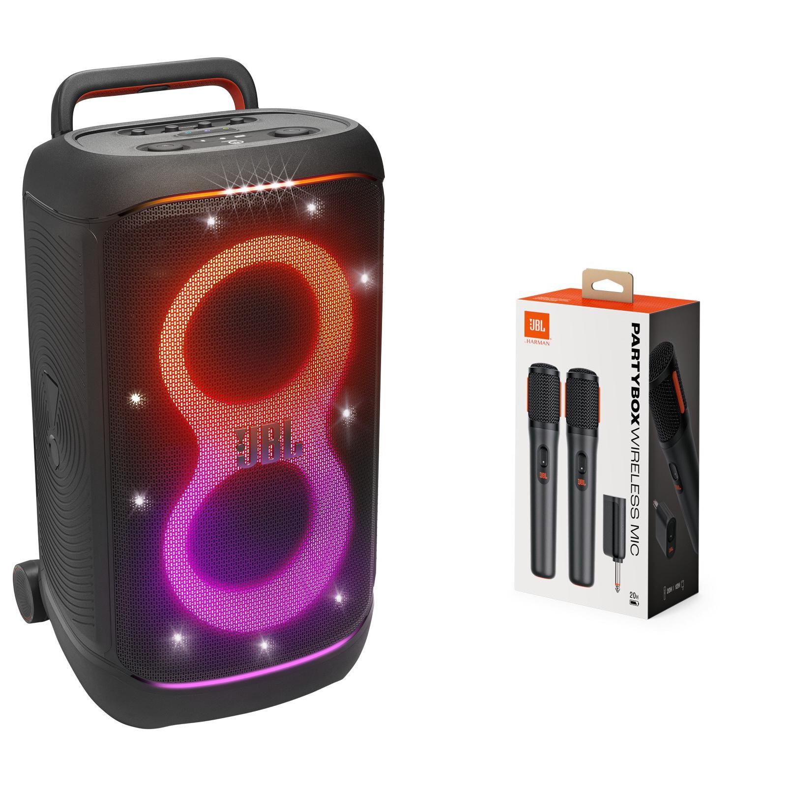 JBL PartyBox 520 mit 2 Mikrofonen JBLPARTYBOX520EU+JBLPBWIRELESSMIC