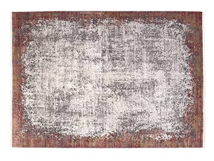 WK Wohnen Fellini Teppich Border 806 grau-Rose 80 x 150 cm