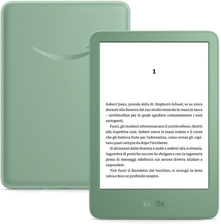 Amazon Nuovo Kindle (16 GB)   Con pubblicità   Verde matcha