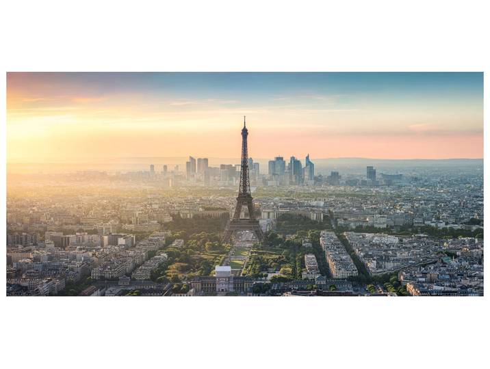 Canvas Sunrise in Paris image LAND