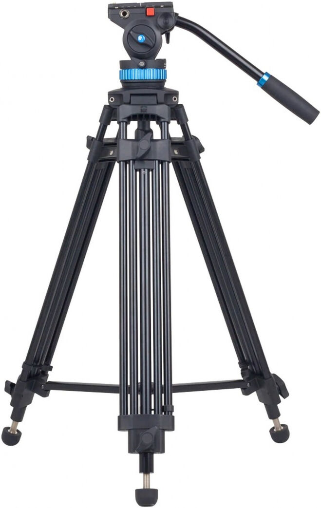 Sirui SH-15 Trépied broadcast avec colonne vidéo