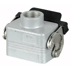 Ilme 6P Cablehood Top Entry PG16 Grau mit Verriegelung