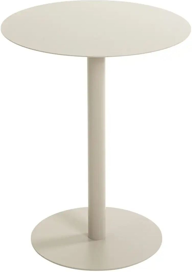 Höffner Beistelltisch  Erding ¦ beige ¦ Maße (cm): H: 50  Ø: 40