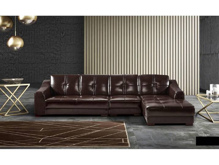 Xlmoebel Ecksofa Lederoptik Eckcouch in modernem Design für stilvolles Wohnen, Ecksofa, Hergestellt in Europa