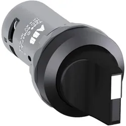 ABB Wahlschalter 2S schwarz, Schalter + Taster, Schwarz