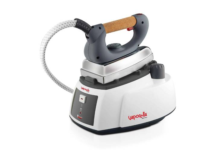 Dampfbügelstation POLTI Vaporella 505 PRO , weiss (weiß, grau), Dampfbügelstationen, Dampfbügelstation, Dampfbügelstation mit Heizkessel und Sicherheitsverschluss