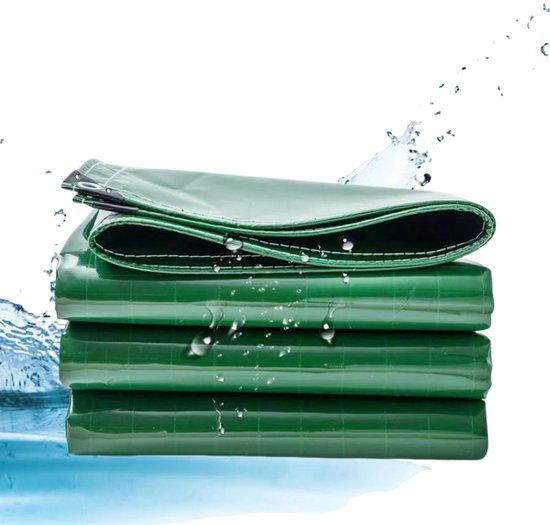 Multifunctionele waterdichte tarp, lichtgewicht en weerbestendig, Groen, 1,5 x 16,5 m