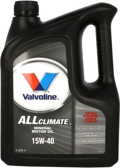 Motoröl VALVOLINE 908780 All Climate 15W40 4L