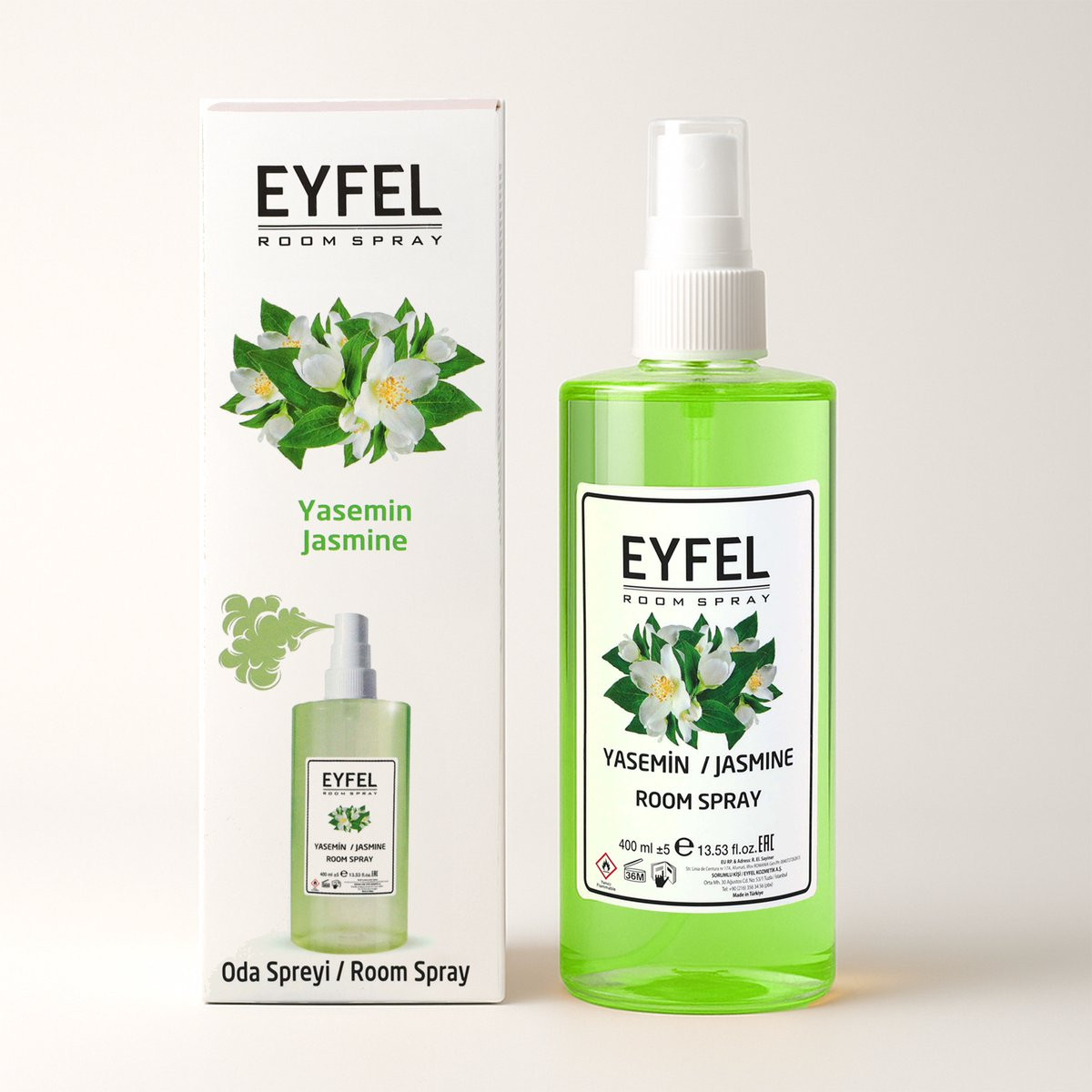 Eyfel Roomspray Jasmine 400 ml